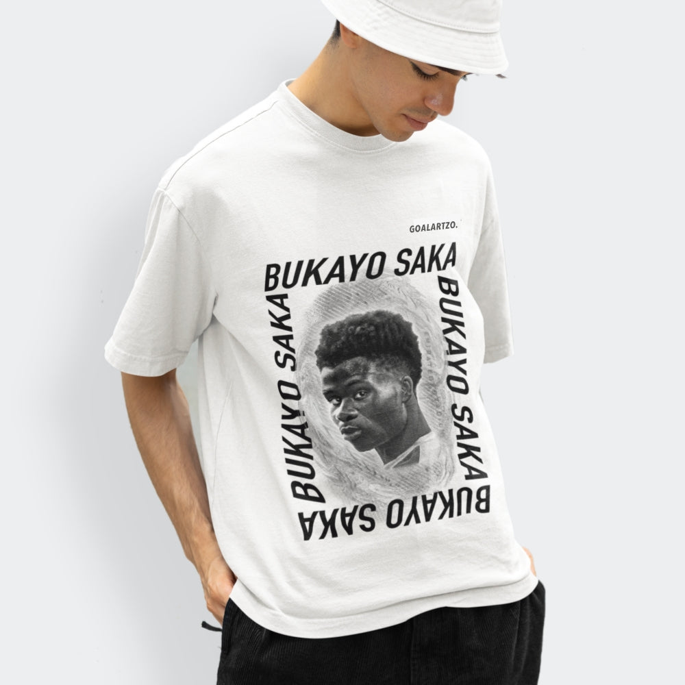 Bukayo Saka T-Shirt - 100% Recycled Fabric