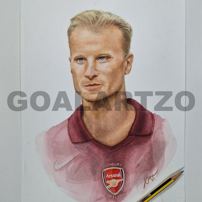 Dennis Bergkamp T-Shirt - 100% Recycled Fabric