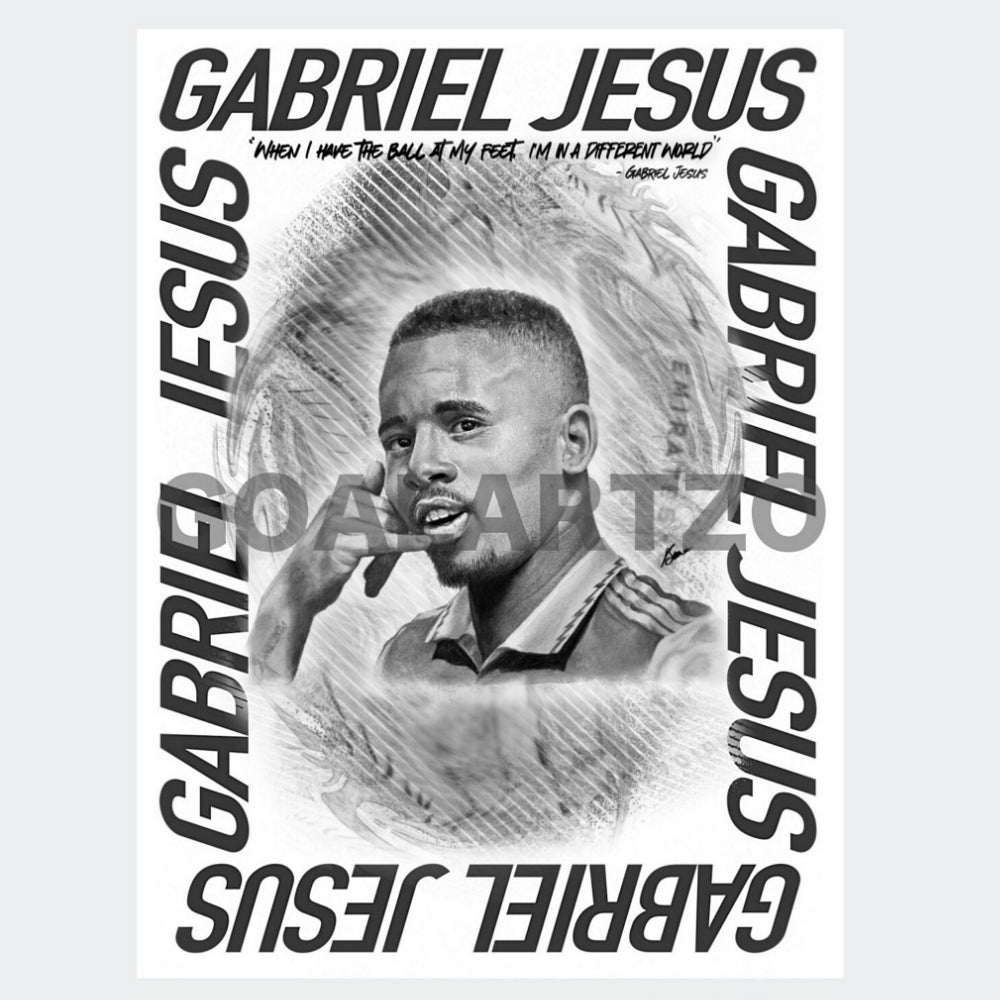 Gabriel Jesus T-Shirt - 100% Recycled Fabric