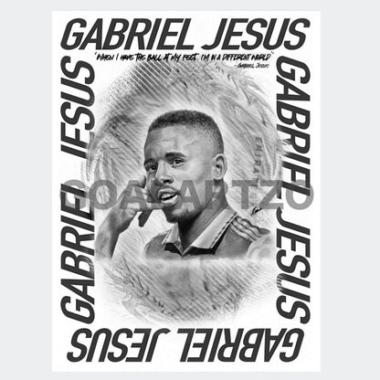 Gabriel Jesus T-Shirt - 100% Recycled Fabric