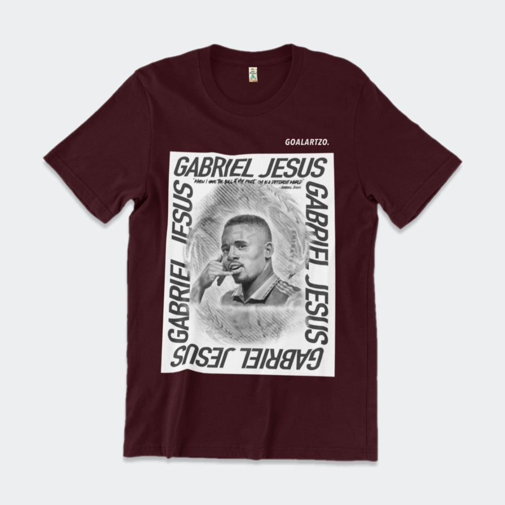 Gabriel Jesus T-Shirt - 100% Recycled Fabric